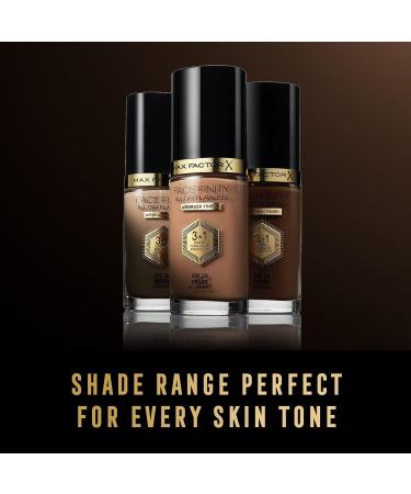 Max Factor Facefinity 3-in-1 All Day Flawless Liquid Foundation SPF 20 - 78 Warm Honey 30 ml - Buy Online on SooperMarket.com