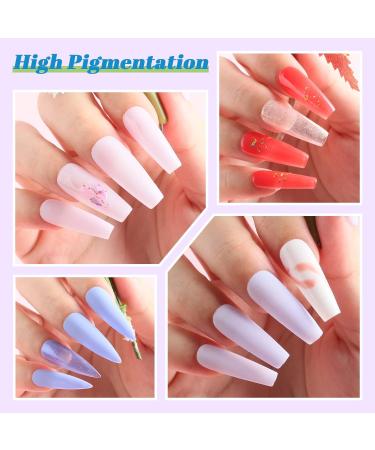 Lavender Violets 36 Colors Dip Nails Powder Starter Kit - Acrylic Dipping Nail Powder Set for Beginners and Professionals - Dip Manicure DIY - M957 - Buy Online on SooperMarket.com