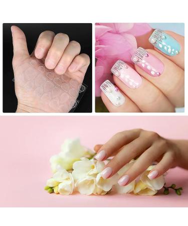 False Nail Jelly Glue Double Sided Nail Adhesive Tabs Waterproof Breathable Jelly Adhesive Tab Glue Sticker for Woman Girl(20 Sheets) - Buy Online on SooperMarket.com