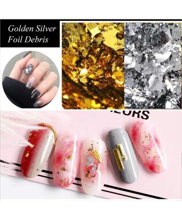 Kalolary 3D Butterfly Nail Art Glitter Sequins - Colorful Holographic Foil Debris for Women's Nail Decoration - Buy Online on SooperMarket.com