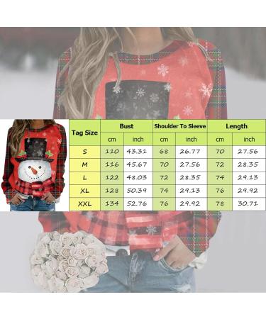 Women's Christmas Snowman and Penguin Print Sweatshirt - Sky Blue XL - Buy Online on SooperMarket.com