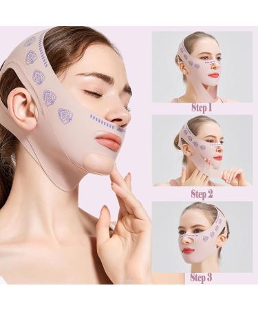 Buy Reusable V Line Mask - Breathable & Comfortable Chin Strap for Women - Pink | International Shipping Available - Buy Online on SooperMarket.com