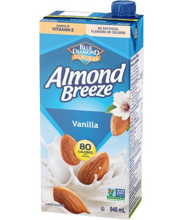 Blue Diamond Almond Breeze Vanilla Vanilla 946 ml (Pack of 1) - Buy Online on SooperMarket.com