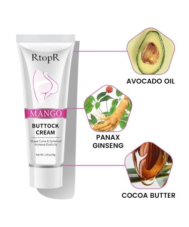 Ownest 2Pcs Sexy Hip Buttock Enlargement Cream, Effective Shaping Eliminate Printing Firming Buttock, Hip Lift Up Butt Skin Enlargement Massage Sexy Hip Cream - Buy Online on SooperMarket.com