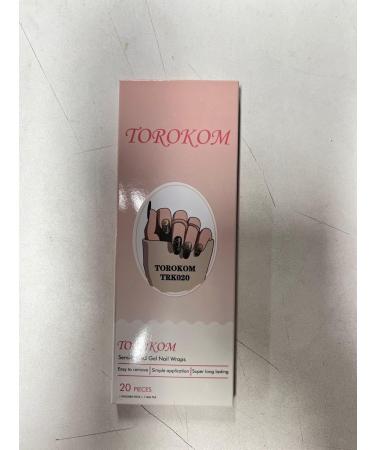 EBANKU Hot Gold Gel Nail Strips - Long Lasting, Waterproof, Real Nail Polish Wraps - Buy Online on SooperMarket.com