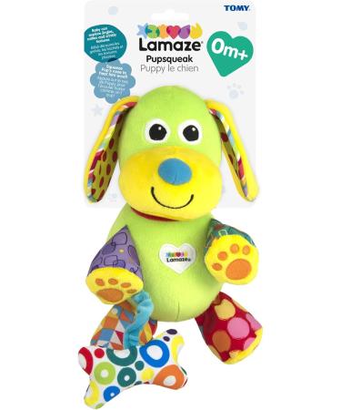Buy LAMAZE Pupsqueak Clip-On Newborn Baby Toy | Sensory Plush Toy for Babies 0-6 Months | International Shipping Available - Buy Online on SooperMarket.com
