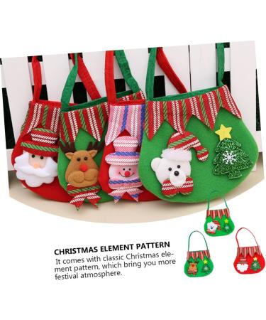 Anneome Santa Pants Treat Bags 3pcs Christmas Bag Candy Bags Cloth Goodie Bags Grocery Bags Xmas Candy Pouch Christmas Bag - Buy Online on SooperMarket.com