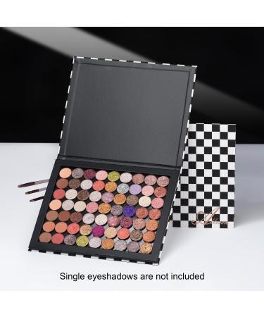 Allwon Extra Large Magnetic Palette - Checkered Black Empty Makeup Palette for Eyeshadow Lipstick Blush & Powder Perfect for International Shipping - Buy Online on SooperMarket.com