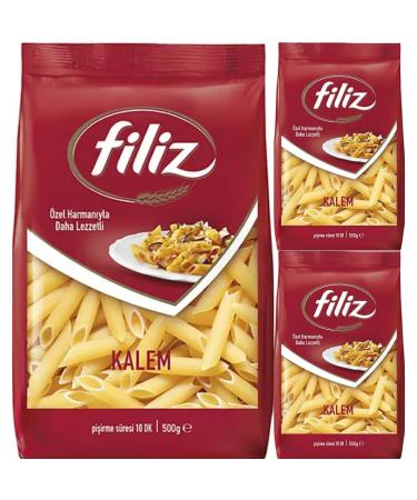 Filiz Pasta Penne Rigate 500 Gram x 3 Packs