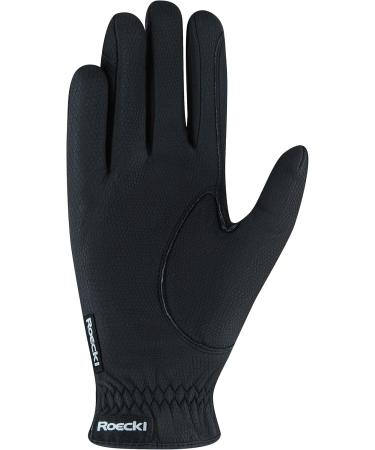 Roeckl Sports Riding Gloves ROECK-Grip Winter - Stylish 7.5 Black Tournament Gloves for Equestrian Enthusiasts | International Shipping Available - Buy Online on SooperMarket.com