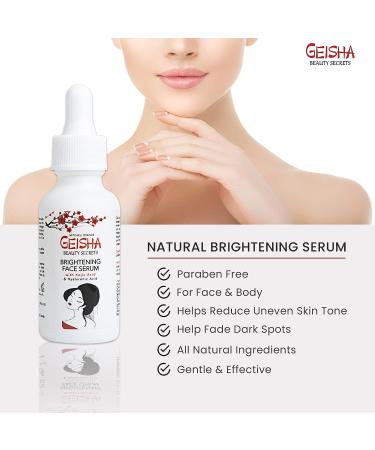 Geisha Kojic Acid Serum 1 Fl oz - Dark Spot Corrector for Face, Body, Armpits, Elbows, Knees - Made in USA - Buy Online on SooperMarket.com
