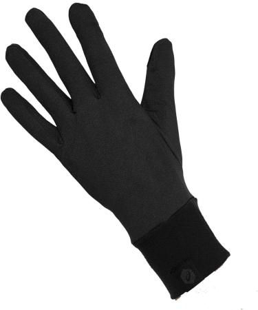 ASICS Performance Black Running Gloves - Lightweight Textile for Ultimate Comfort & Breathability - Shop Internationally - Buy Online on SooperMarket.com