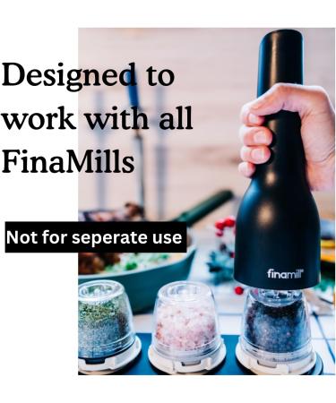 FinaMill FinaPod MAX: Interchangeable Spice Pod for Grinding Allspice, Basil, and More with 30% Greater Capacity - Buy Online on SooperMarket.com