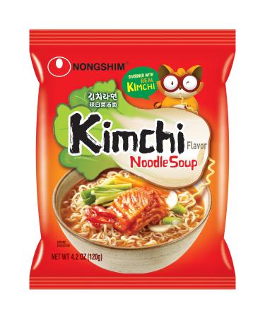 Nongshim Kimchi Noodle Soup, 4.2 Ounce (Pack of 10)