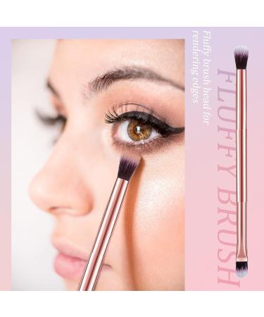 12 Pcs Eyeshadow Smudge Brush 2 in 1 Double Ended Concealer Makeup Applicator - Buy Online on SooperMarket.com