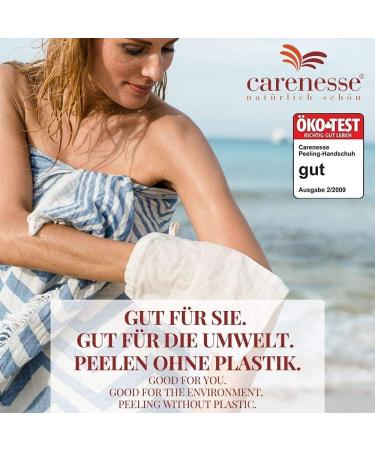 Carenesse Peeling Glove 2-Pack | Natural Face & Body Scrub | Effective Hammam Peeling | Chemical-Free & Eco-Friendly - Buy Online on SooperMarket.com