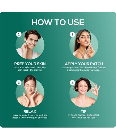 LivaClean (192 Count 4 Pack) Hydrocolloid Patches & Blackhead Tool Hydrocolloid Patches for Face Hydrocolloid Gunk Catcher Hydrocolloid Covers 4 Pack Regular plus BH Tool - Buy Online on SooperMarket.com