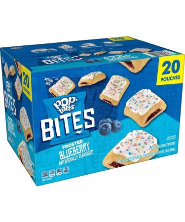 Pop-Tarts Bites, Frosted Blueberry, 1.4 Ounce (20 Count)