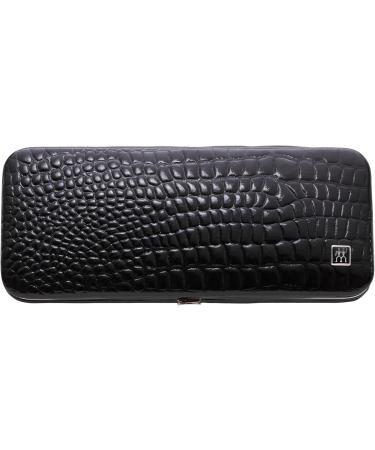 ZWILLING Manicure & Pedicure Set - 5-Piece Nail Care Kit in Black Crocodile Edition - Premium Cowhide Quality for International Shipping - Buy Online on SooperMarket.com