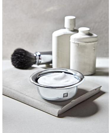 Zwilling Razor Bowl for Wet Shave - Chrome Shaving Soap Dish for Ultimate Lathering - Buy Online on SooperMarket.com