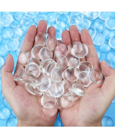 Acmer 1 inch/25mm Clear Glass Dome Cabochons - 100 Pieces for Photo Pendant Jewelry Making - Buy Online on SooperMarket.com