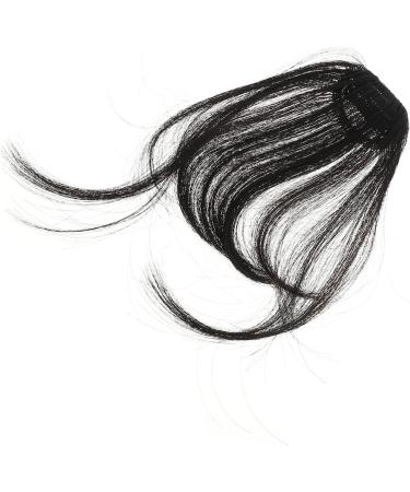 OSALADI Piece Bangs Hair Clip Extension Wispy Bangs Wig Fringe Clip in Bangs Black Hair Bang Wispy Fringe Bangs Flat Neat Air Bangs Fake Hair Bangs Clip in Fringe Elegant Xuchang Woman Natural Color - Buy Online on SooperMarket.com