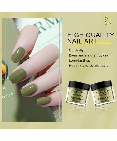 Dark Brown Dipping Powder - No Lamp Cure, Natural Dry Formula - 28g/Box - For Salon Quality Nails - Buy Online on SooperMarket.com
