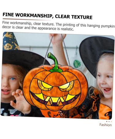 Operitacx 1 set Door Front Ornament Decor Decoration of Hanging Pendant Festival Home Halloween Party Pumpkin - Buy Online on SooperMarket.com