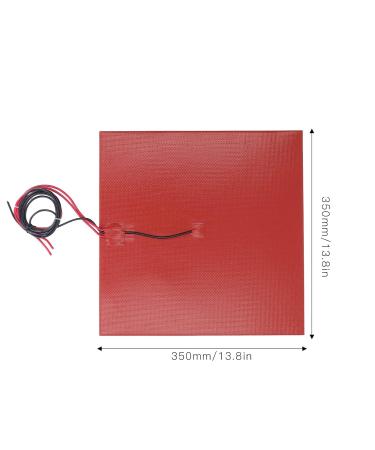 350mm Silicone Heating Pad - Heat-Resistant 3D DC24V | International Shipping Available - Buy Online on SooperMarket.com