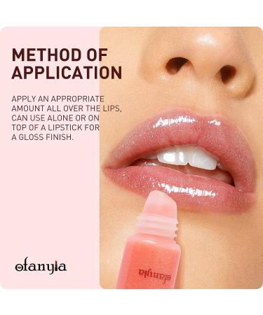 Ofanyia Crystal Lip Gloss Set - 12 Shimmering Colors | Long-Lasting Moisturizing Lip Tint for Kids, Teens, Women - Buy Online on SooperMarket.com