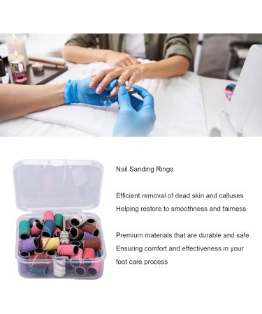 Nail Polishing Band Easy Polishing Nail Sanding Rings Durable Effective for Electric Nail Drill - Buy Online on SooperMarket.com