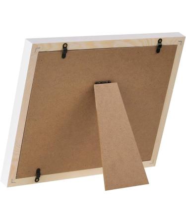 Pookie Boo Premium Baby Hand and Footprint Set - Real Wood Frame & Placeholder for 2 Baby Photos | Perfect Gift for Toddlers Mothers & Fathers - Buy Online on SooperMarket.com