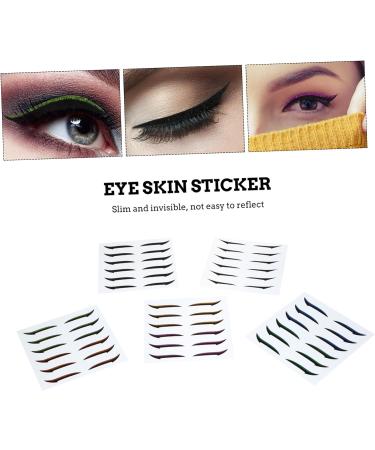 BELLIFFY 36 Pairs Glitter Eyeliner Instant Reusable Double Eyelid Tapes Eyeliner Strips for Eyes Sticker - Buy Online on SooperMarket.com