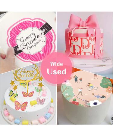 YouTook Edible Frosting Sheets- 25pcs 11.7 x 8.3 A4 Size Edible Paper for Cakes & Cookies - Printable Icing Sheets for Cake Toppers and Decor - Buy Online on SooperMarket.com