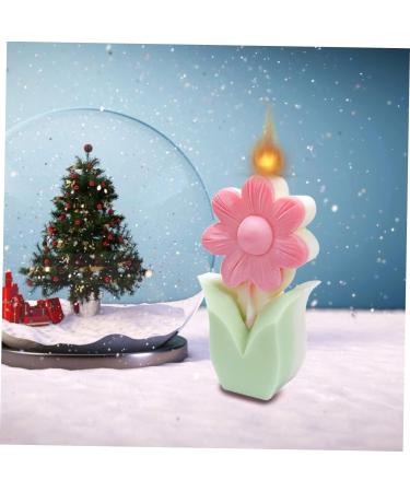 STOBOK Chocolate Silicone Molds 1pc Candle Mold White Silica Gel Crafting Supplies 3D Epoxy Cake Toppers White 12X7X3.5CM - Buy Online on SooperMarket.com