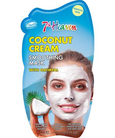 7th Heaven Coconut Cream Face Mask with Oatmeal - Smoothing - Sensitive Skin
