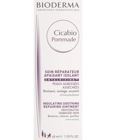 Bioderma Cicabio Pommade 40ml - Soothing Skin Repair Cream - 1 Pack for All Skin Types | International Shipping Available - Buy Online on SooperMarket.com