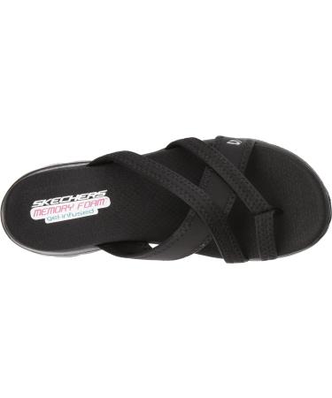 Skechers Women's Flex Appeal 2.0 Start Up Sports Sandal - 40 EU Black | International Shipping Available - Buy Online on SooperMarket.com