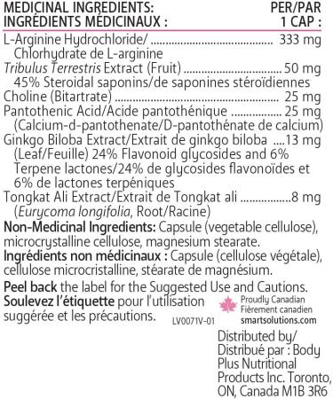 SEXsmart - Sexual Health Supplement - 90 Capsules - Buy Online on SooperMarket.com