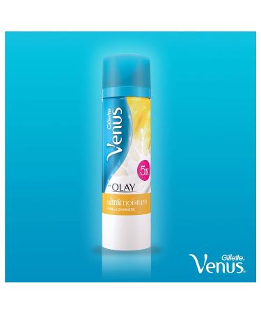 Gillette Venus with Olay UltraMoisture Vanilla Cashmere Women's Shave Gel 6oz - Pack of 6 - Buy Online on SooperMarket.com