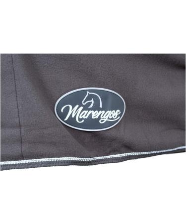 Marengos Economic Sweat Rug - Breathable Fleece Transport Blanket for Horses | Removable Cross Strap | Grey 115cm - Buy Online on SooperMarket.com