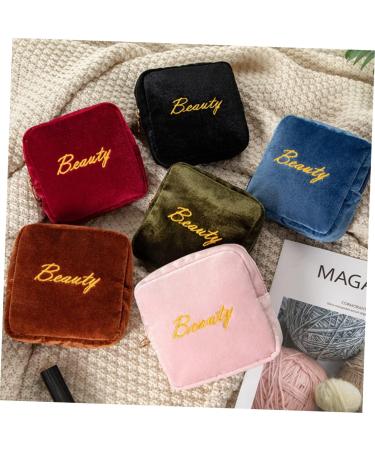 Hemoton 2pcs Cosmetic Pouch for Purse Mini Makeup Pouch Sanitary Napkin Pouch Pad Baby Picture 4x2pcs 13*13*4cmx2pcs - Buy Online on SooperMarket.com