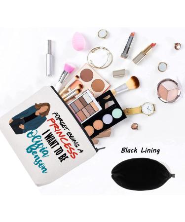Levlo Order Law TV Show Cosmetic Bag - Perfect Gift for Olivia Benson Fans | Zippered Makeup Bag - Buy Online on SooperMarket.com