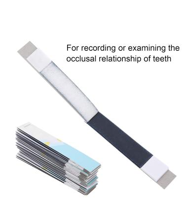 Ankroyu 200 Dental Paper Strips - Tooth Bite Articulation & Oral Care Accessories - Blue Dental Requirements for Optimal Teeth Care - Buy Online on SooperMarket.com