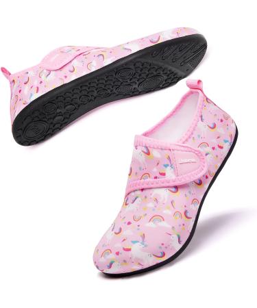 Kids Unicorn Pink Water Shoes - Quick-Dry Aqua Sports Shoes for Boys & Girls - Buy Online on SooperMarket.com