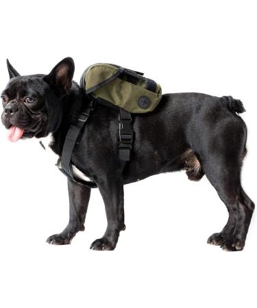 OneTigris Ranger Green X-Small Dog Pack Backpack for Camping, Hiking, and Walking with Litter Bag Exit - Buy Online on SooperMarket.com