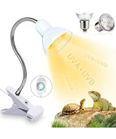 Shengruili turtle heat lamp 25W 50W heat lamp turtles reptiles lamp terrarium heat lamp for turtles terrarium reptiles terrarium heat lamp B-white