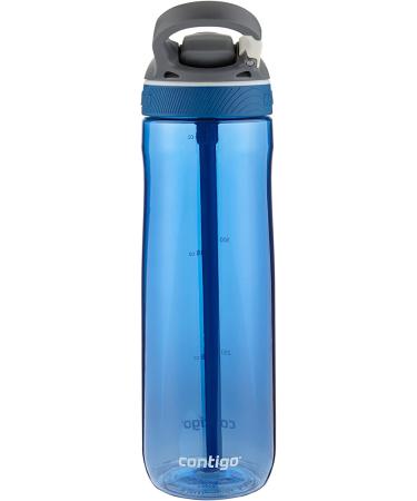 Contigo Autospout Straw Ashland Water Bottle 24 oz 3-Pack - Stormy Weather, Vibrant Lime, Monaco - Buy Online on SooperMarket.com