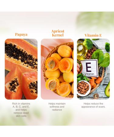 VLCC Papaya & Apricot Face Scrub (80gm) Exfoliating Facial Cleanser for Radiant Skin | International Shipping Available - Buy Online on SooperMarket.com