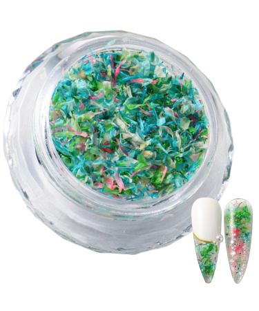 1Box 3D Dried Flower Nails Art Nail Accessories Elegant Nails Art Adornments Decoration Perfect For Nail Decoration Mixed Flowers For Nails Art S053E